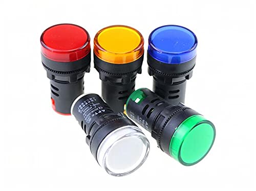 Evite fallos eléctricos con el indicador AD16-22DS 220V LED amarillo 3