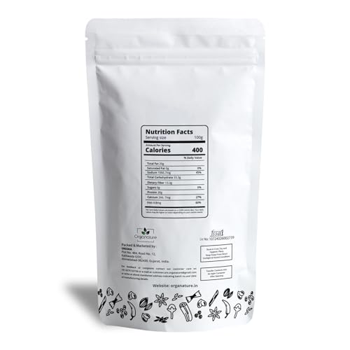 Image of Organature Roasted Dhana Dal | Mukhvas, Mouth Freshener, After Meal Snack | Roasted & Split Coriander Seed | (350 Grams)