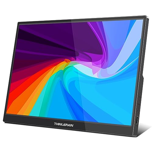Thinlerain Monitor Portátil 14 Pulgadas Con Pantalla Ips Fhd 1920x1200, Monitor Usb C Y Hdmi, Segundo Monitor Altavoces Integrados Y Soporte Monitor Externo Para Pc Teléfono Thinlerain Monitor Portátil 14 Pulgadas Con Pantalla Ips Fhd 1920x1200, Monitor Usb C Y Hdmi, Segundo Monitor Altavoces Integrados Y Soporte Monitor Externo Para Pc Teléfono