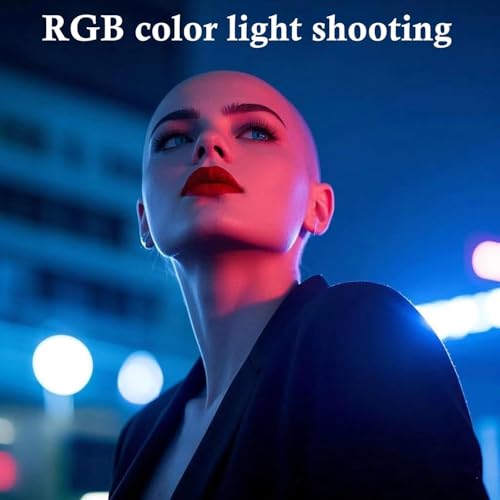 Image of Ring Light for Phone, Phone Ring Light Stabilizer for Video Recording,Smartphone Video Rig for Tiktok Vlogging,RGB Video Light for Photography Filmmaking Video Maker,Stabilizer Light Combination