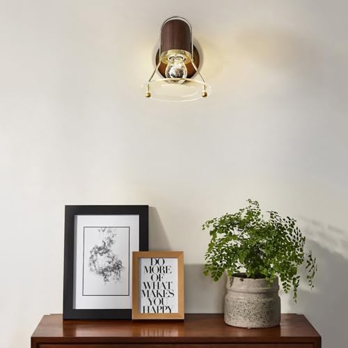 Lámpara de pared LED medieval francesa rústica para baño y dormitorio 3