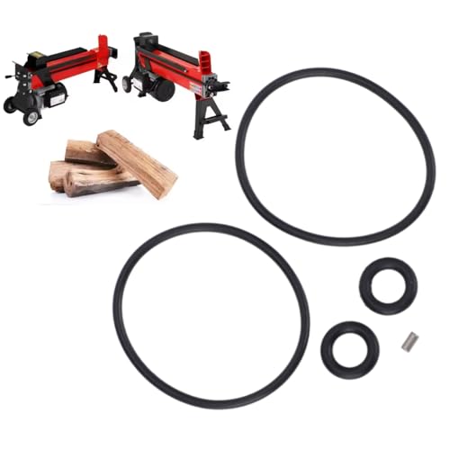 Kit de Joints pour Fendeuse de Bûches, Caoutchouc de Haute qualité, pour Moteur électrique Hydraulique, Kit de Joints de Pompe de Remplacement pour...