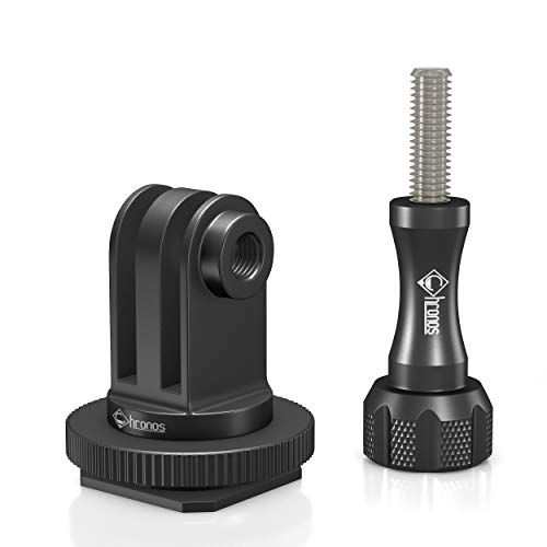 Chronos Aluminum Alloy CNC Tripod Screw to DSLR Camera Flash Hot Shoe Mount