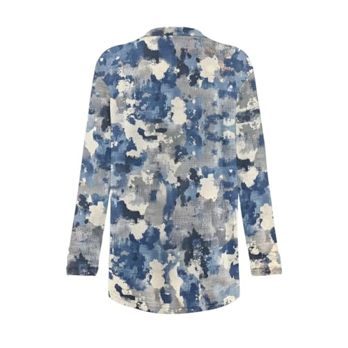 Image of Women's Lightweight Cardigans with Pockets Trendy Long Sleeve Open Front Cardigan Casual Tops Jackets Fall Oufits S-2XL