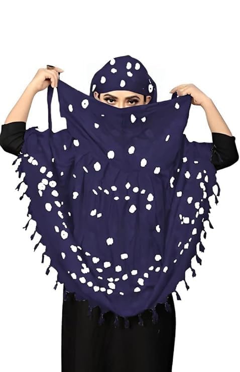 Pure Cotton Long Scarf Cum Mask for Women & Girls | Sun Protection Face Cover for Driving & Outdoor Use | Breathable Printed Cotton Scarf | Lightweight Multi-Colour Universal Size (1 Pc)-picture-45