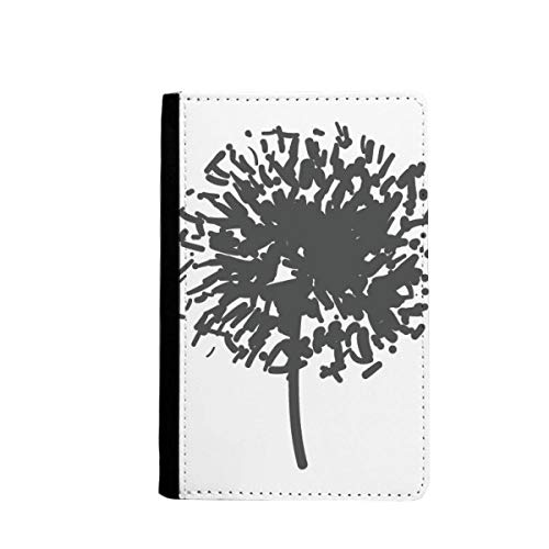 Porte-cartes de voyage pissenlit mince pour femme étui plat badge de transport bus