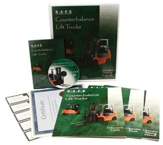 Safe-Lift Sit-Down Counterbalance Forklift Training Package - Spanish Version