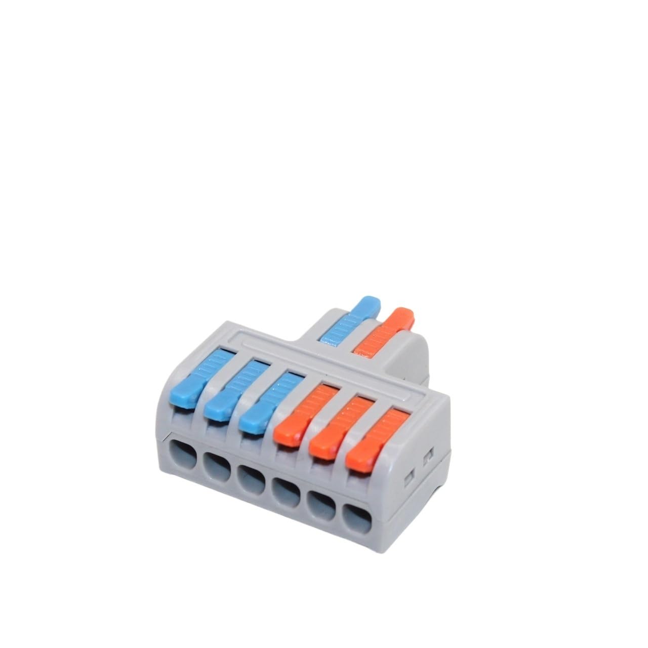 10/50 connettori per cavi di cablaggio rapido mi ni tutti i conduttori elettrici splitter compatti push-in morsettiera domestica (M62, 50 pezzi)