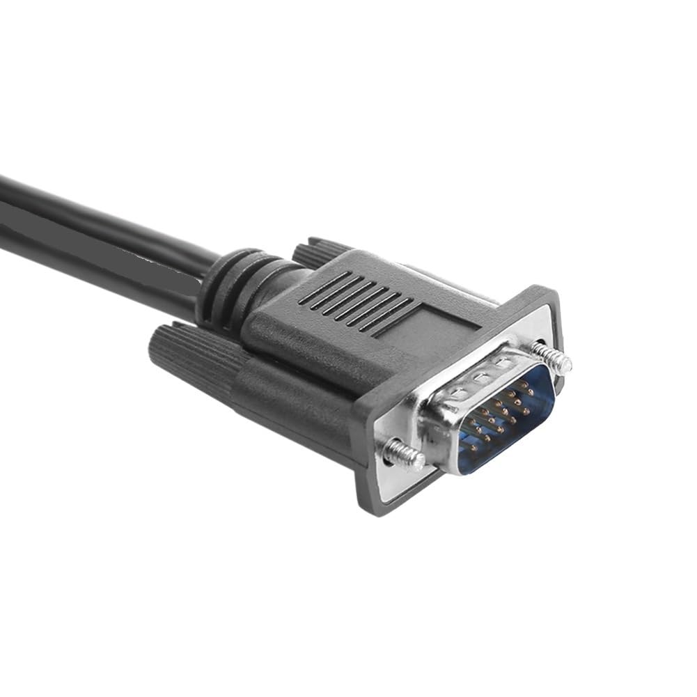 Cavo splitter VGA da 1 computer a doppio monitor adattatore splitter a Y maschio a femmina cavo VGA