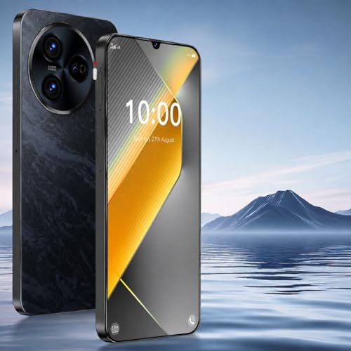 Smartphone Android 4G desbloqueado global, teléfono celular global desbloqueado de 6.6 pulgadas, SIM dual, pantalla grande para llamadas y aplicaciones esenciales, memoria interna de 16 GB (soporta SD
