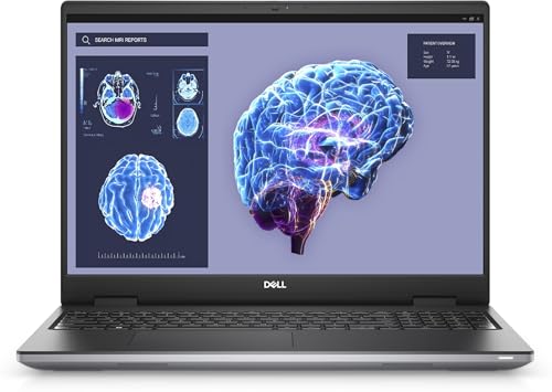 ist computers Dell Precision 7000 7670 Mobile Workstation (RTX A3000 12GB GPU, 16" FHD+, Intel 16-Core i7-12850HX, 64GB RAM, 2TB SSD) Pro Max for Engineer, Designer, Win 11 Pro