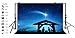 AOFOTO 5x3ft Christams Nativity Scene Backdrop Birth of Jesus in Stable Manger Photography Background Blue Starry Sky Night Stars Holy Family Religious Christ Christian Church Decor Photo Props