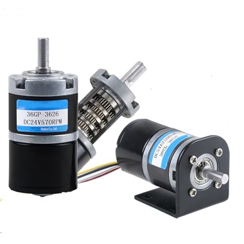 Moteur planétaire sans balais 24V pour éliminer l'usure mécanique