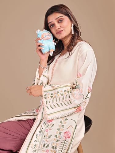 Image of Womanista coord set stylish | Farshi Salwar kurta set | Silk Blend Farsi Set