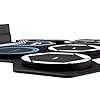 RockJam Roll Up Rechargeable Electric Drum Kit with Bluetooth, Midi, USB & Drumsticks #3