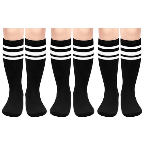 Image of Sarfel Toddler Soccer Socks Kids Soccer Socks Youth Soccer Socks Kids Baseball Socks Girls Softball Socks Boys Football Socks