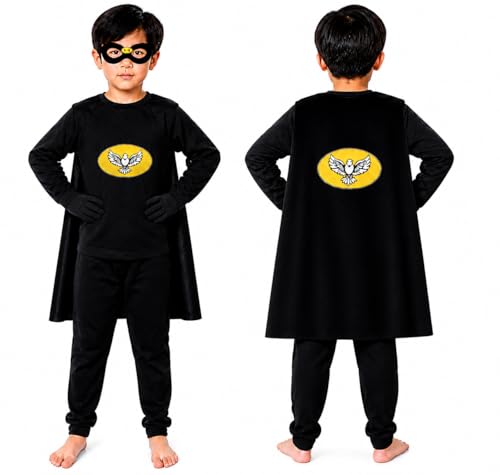 Image of superhero costumes for kids | Blue Red Full Sleeve T-Shirt & Track Pants | Kids Fancy Dress for Birthday Party, School Function for age group 3 to 8 yrs