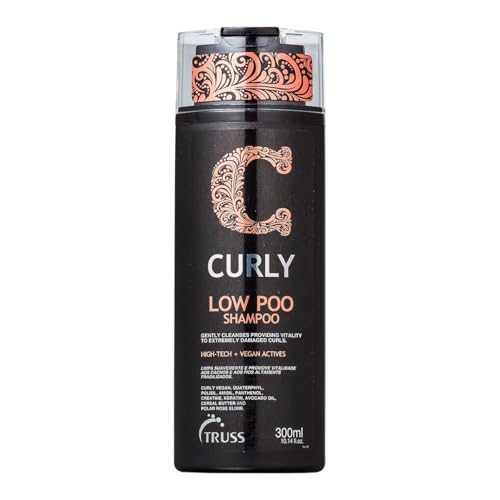 Truss Shampoo Low Poo Curly | Limpeza Suave, Hidratação e Definição para Cabelos Cacheados e Ondulados | 300ml