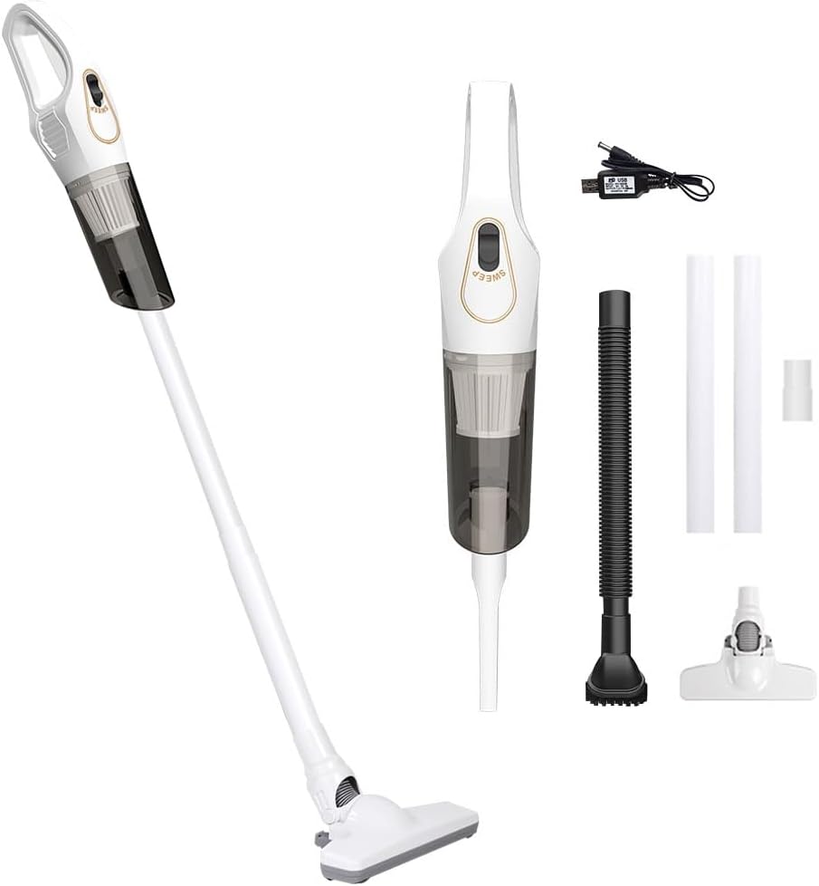 ONEVAN Akku Handstaubsauger 4-in-1 Mit Blasfunktion – Kabellos, 5000Pa, Für Auto & Haus