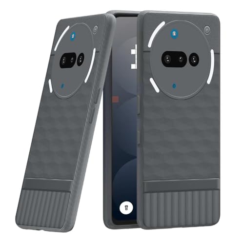 Image of Shockproof Case for Nothing Phone (3a) 5G | Full Camera Protection | TPU Flexible Back Cover for Nothing Phone (3a) 5G (Graphite Grey)