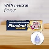Fixodent Ultimate Denture Adhesive, Flavour Free 2 x 40 g Twin Pack - Image 6