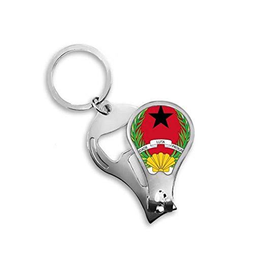 Coupe-ongles de pieds Guinée-Bissau un cadeau utile aux motifs patriotiques