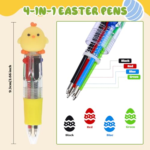Save 41% on 30 Pcs Easter Multicolor 4-in-1 Fun Pens