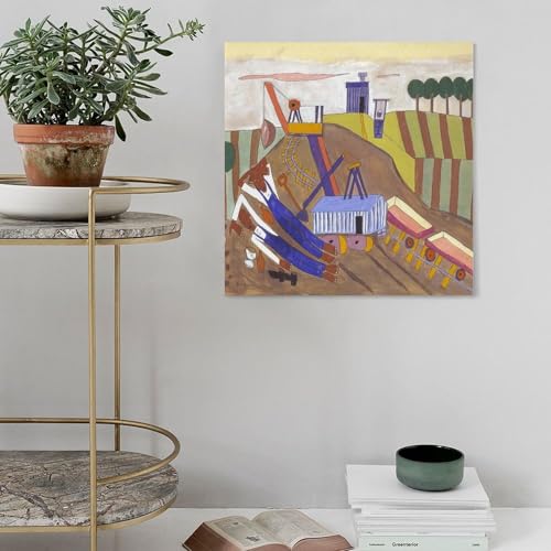 Lunchtime Rest William H. Johnson poster toile déco murale 71cm