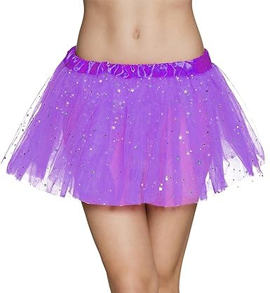 Falda de fiesta para niñas confeccionada con capas de tul