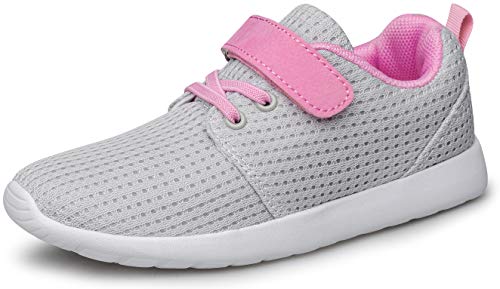 Image of TOEDNNQI Boys Girls Sneakers Kids Lightweight Breathable Strap Athletic Running Shoes for Little Kids /Toddler