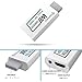 PORTHOLIC Wii Adapter Hdmi,Adapter Wii auf HDMI, Wii auf HDMI Konverter mit 1080P/720P Eingang und Ausgang Video und Audio 3,5 mm + HDMI Kabel für alle Anzeigemodi (Weiß)