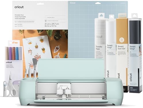 Cricut Explore 3 | Smarte Bastelmaschine im Starter-Bundle | Edition 2024