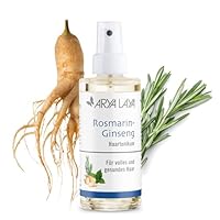 ARYA LAYA Haartonikum Rosmarin-Ginseng, 100 ml – Haar-Serum ideal bei fettigem Haar & Schuppen, fördert natürliches Haarwachstum, für eine gesunde Kopfhaut, vegan