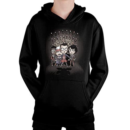 the Fan Tee Sudadera de NIÑOS NIÑAS Eleven D&D Friends Don´t Lie Letras 040 12-14 Años
