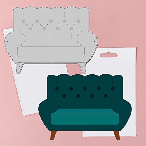 GLOBLELAND Sofa Dog and Cat Cutting Dies Metal Animals Die Cuts Embossing Stencils Template for Paper Card Making Decoration DIY Scrapbooking Album Craft Decor - Image 3