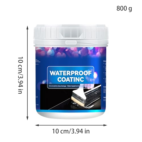 Étanchéité béton anti-fuite 800g : enduit imperméable fissures