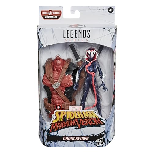 Image of MARVEL Legends Series Venom 6-inch Collectible Action Figure Toy Ghost-Spider, Premium Design
