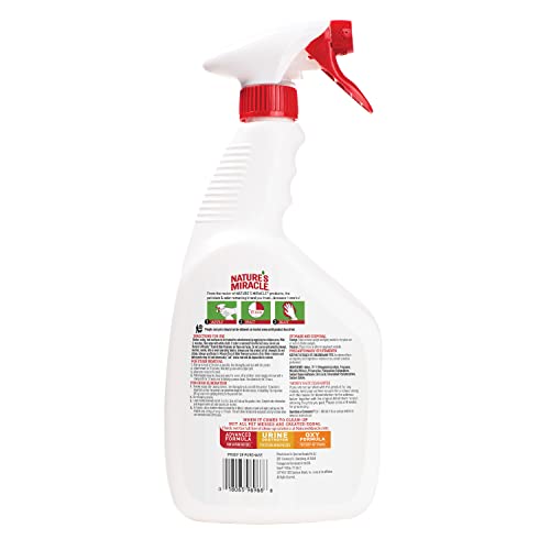Image of Nature's Miracle Dog Stain and Odor Remover, Everyday Mess Enzymatic Formula, Melon Burst Scent, 32 oz