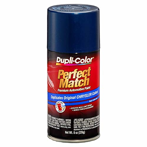 Image of Dupli-Color EBCC04097 Perfect Match Automotive Spray Paint - Chrysler Patriot Blue Metallic, PBT /PB7 - 8 oz. Aerosol Can