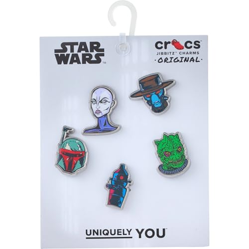Image of Crocs Jibbitz Disney Star Wars Shoe Charm Packs, Character, 5-Pack