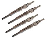 Glühkerze Erhitzer 4 Einheiten. Gesamtlänge: 88 mm. Heizung von 25 mm. Abmessungen der Gewinde: M 10x1