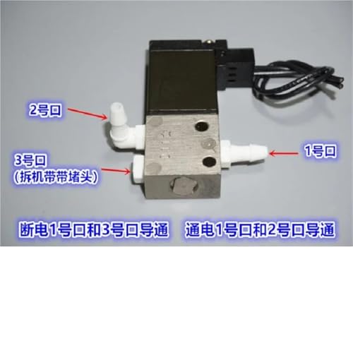 Électrovanne pneumatique 12V à commutation rapide 3 voies