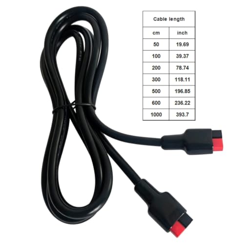 Cable de extensión de corriente de 30 A de silicona 14 AWG para paneles solares exterior 5