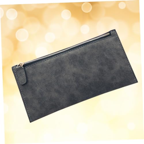 Fashion Wallet Frosted Leather Blocking Wristlet Small Card Holder Matte Wallet3
