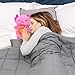 MOFUSAN Soothe Snuggle Axolotl Plush, Soothing Breathing Axolotl Stuffed Animal for Anxiety Adults and Kids, Sleeping Axolotl Plushies with Realistic Breathing Motion and Lights Music