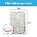 Filtrete 20x24x1 AC Furnace Air Filter, MERV 11, MPR 1000, Micro Allergen Defense, 3-Month Pleated 1-Inch Electrostatic Air Cleaning Filter, 2 Pack (Actual Size 19.81 x 23.81 x 0.81 in)
