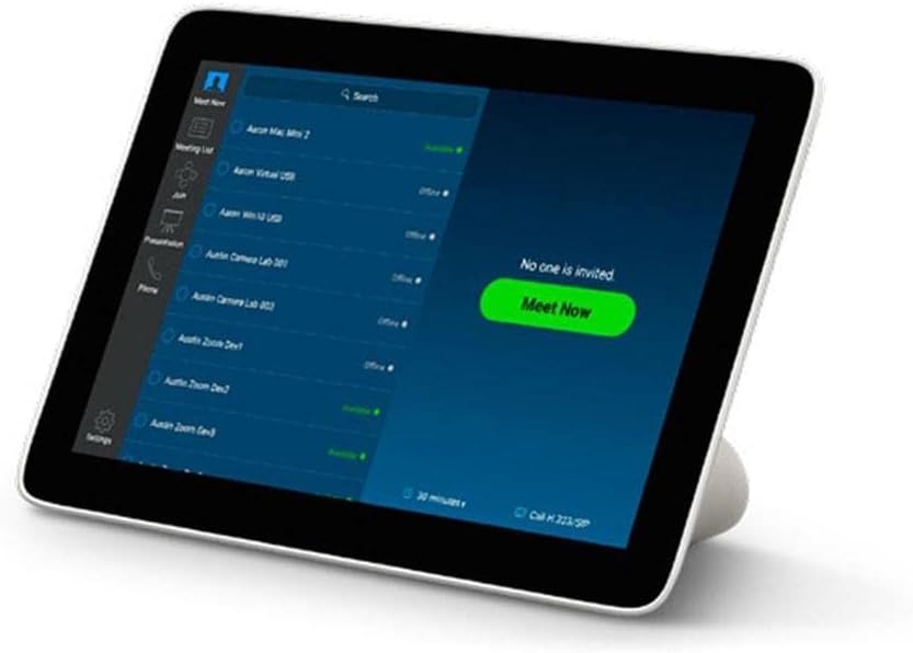 Poly - TC8 Touch Controller (Plantronics) - 8" High Resolution Touch Screen Display - Works with Poly Studio X Family and G7500