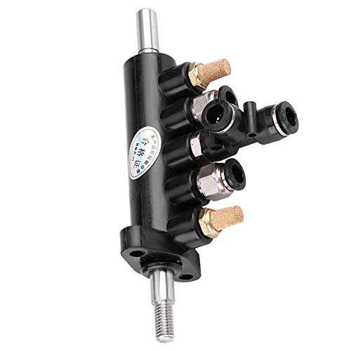 Image of Control Valve Foot Pedal for Tire Changer Machines Duty Steel Construction with Mufflers 8mm Pipe Diameter Compatible with Type A(4)