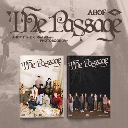 AHOF [ The Passage ] 2nd Mini Album PHOTOBOOK Version (2 Ver. SET)