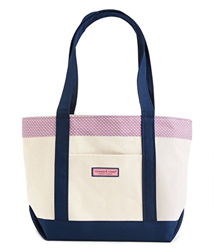 Image of vineyard vines Womens, Vineyard Whale Classic Tote, Light Pink, One Size
